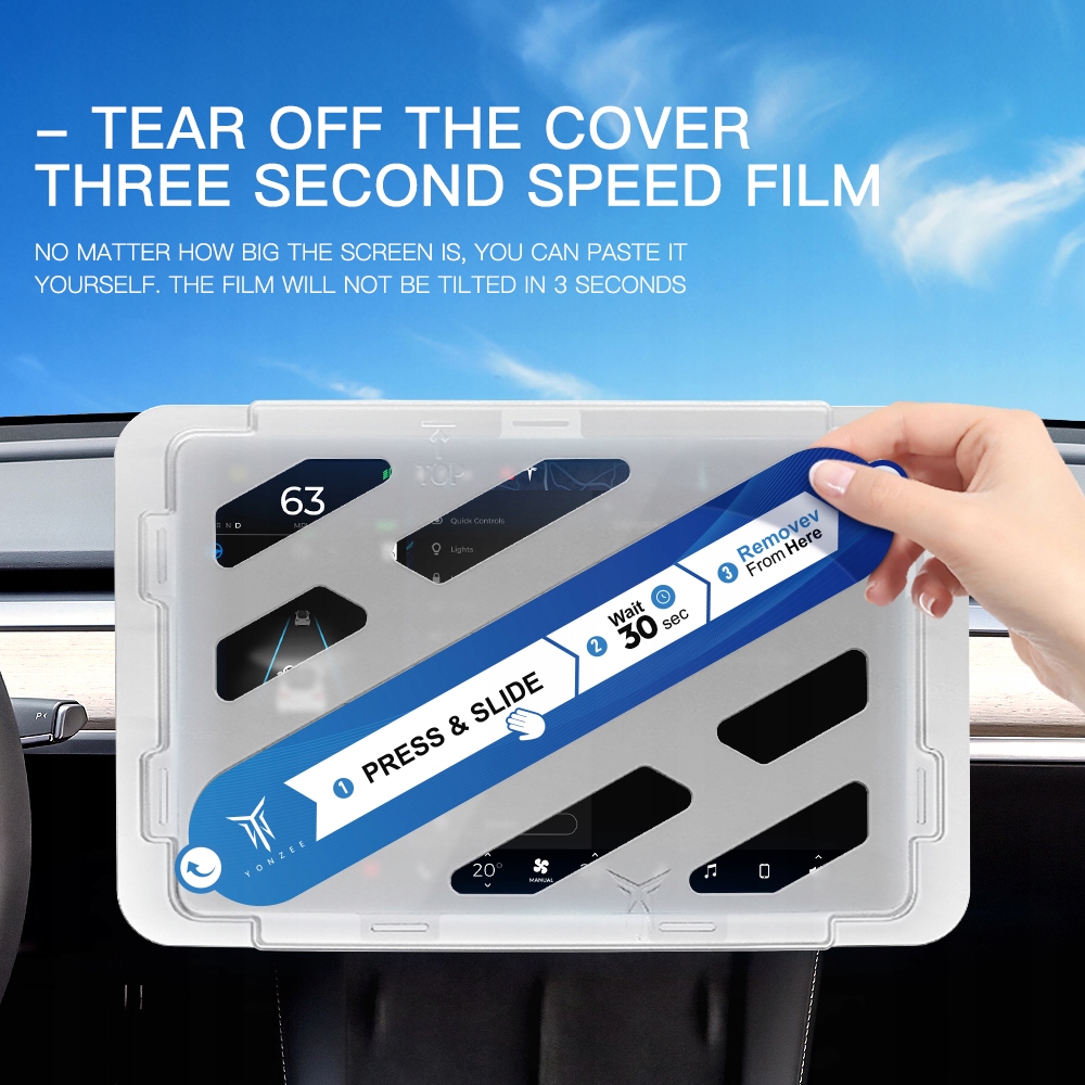 фото №7, Hd стекло hart. do tesli m3/my, защита экрана