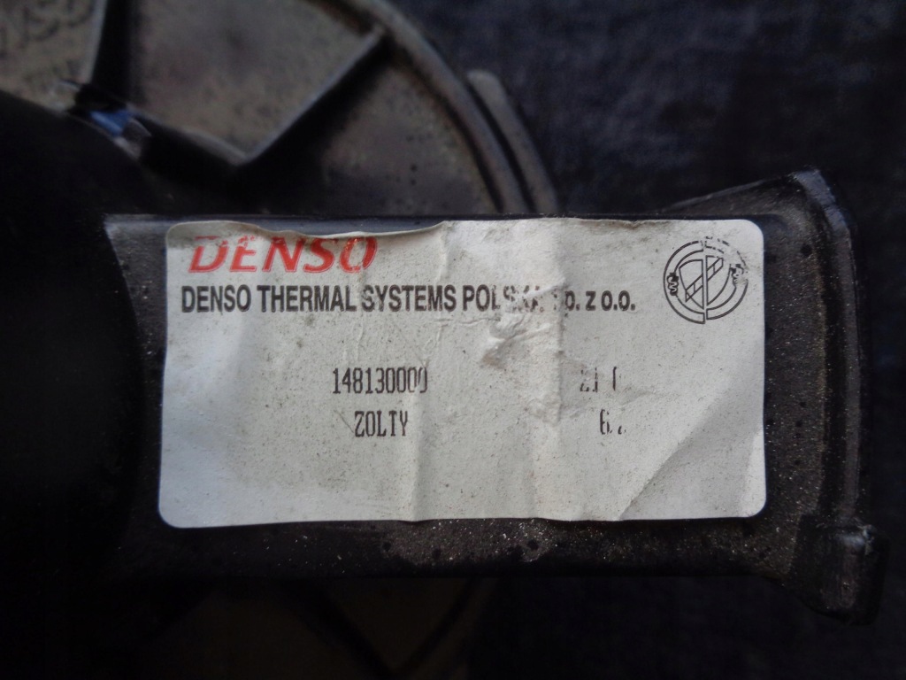 фото №9, Вентилятор повітродувка обігрівача 5a0231000 fiat 500 2007-