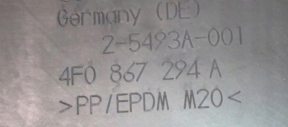 фото №12, Обшивка стойка b soul audi s6 a6 c6 4f0867244a