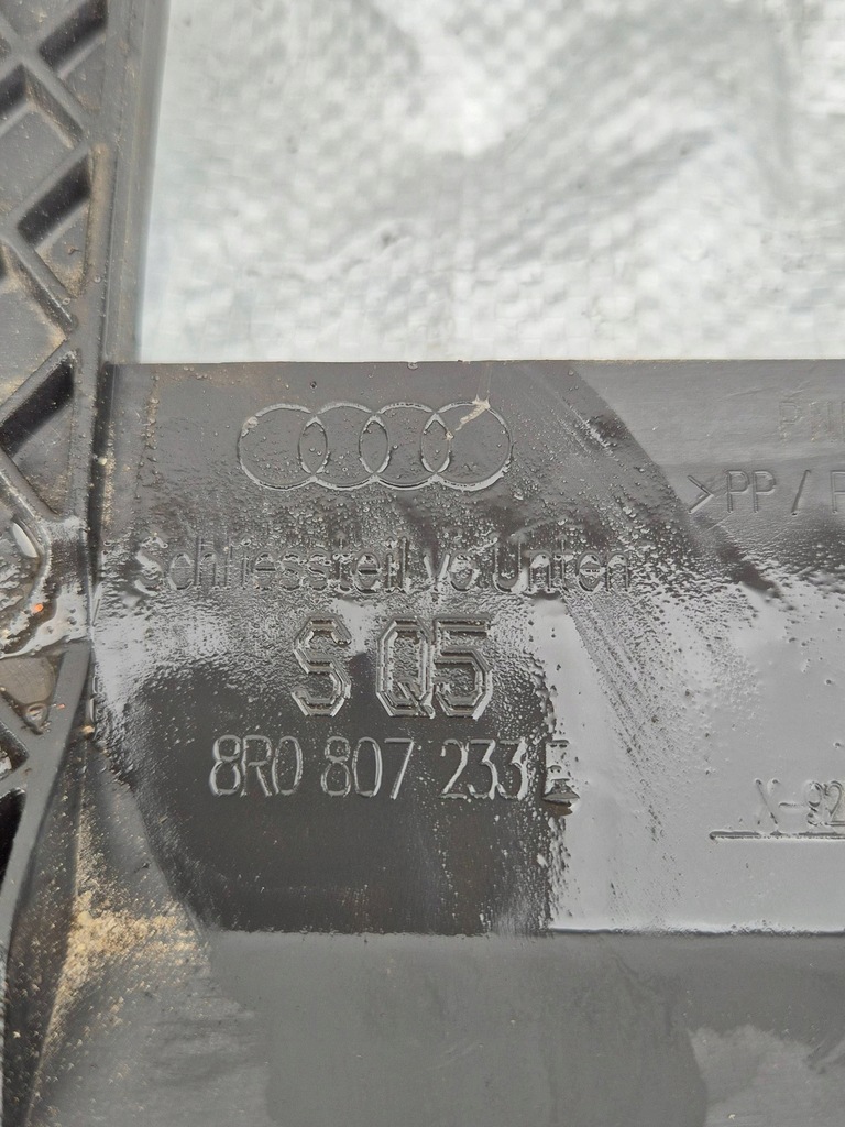 фото №10, Audi q5 sq5 8r lift 12- захист pod бампер передній 8r0807233e