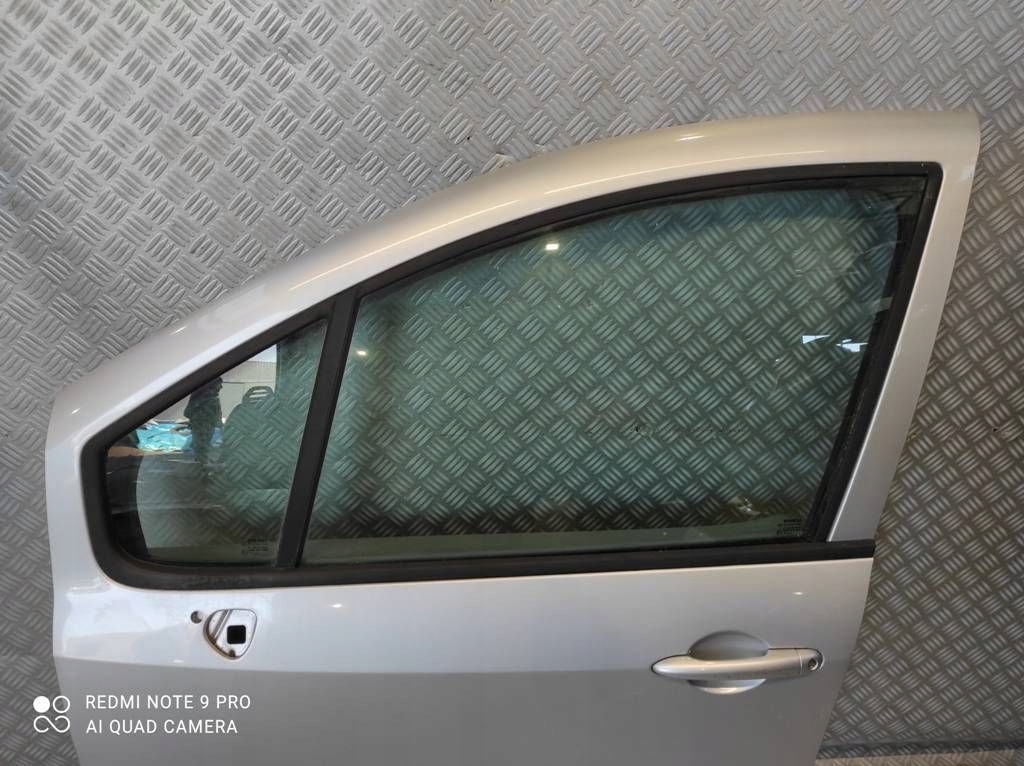 фото №3, Дверь передние левая перед полный renault modus 2004-2012 серебристый