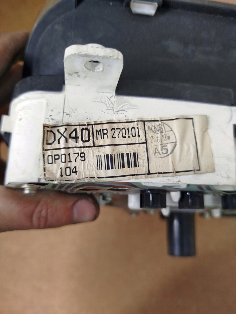 фото №6, Счетчик спидометр mitsubishi carisma mr270101