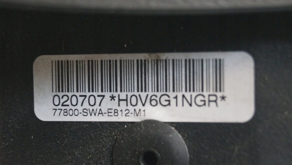 фото №15, Подушка подушка безпеки водія hona cr-v iii
