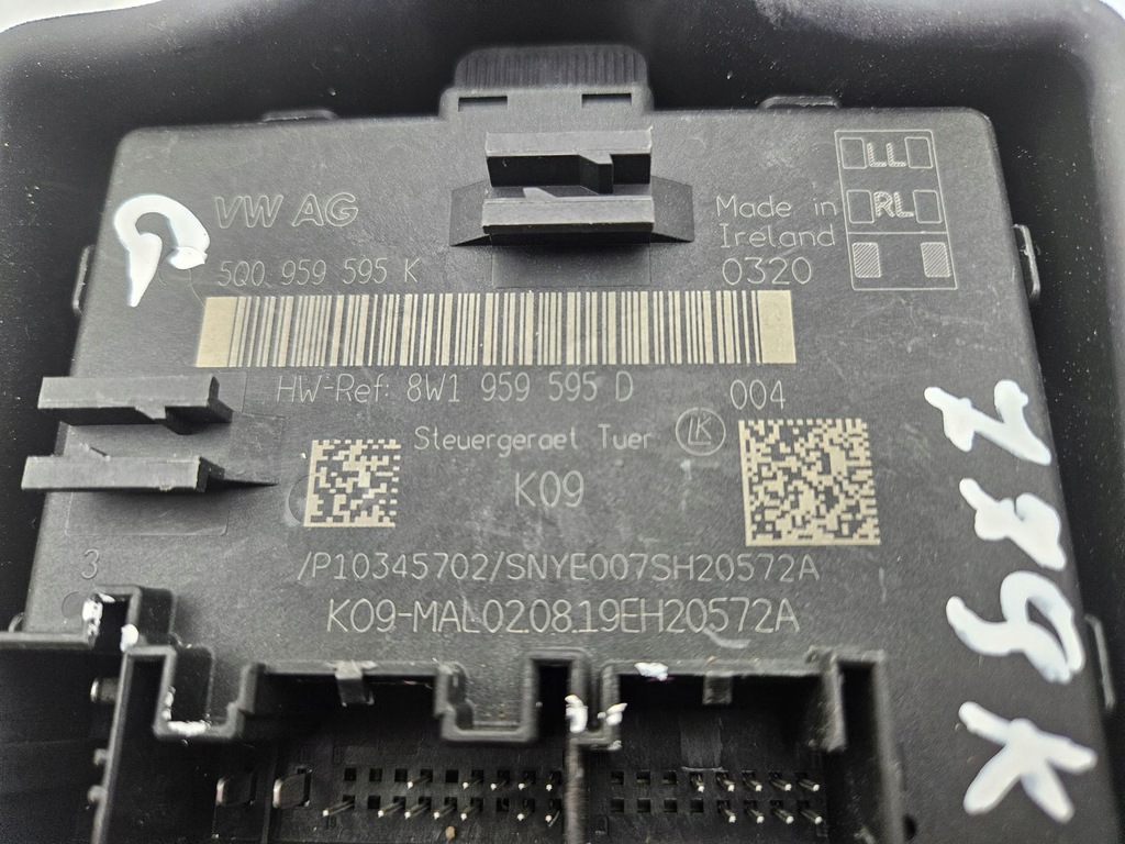 фото №6, Audi q3 f3 2019 задняя сторона левая блок управления / модуль дверь