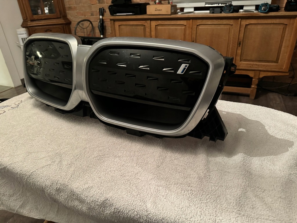 фото №4, Bmw ix3 g08 жалюзі шторка повітропровід повітря решітка радіатора оригінал