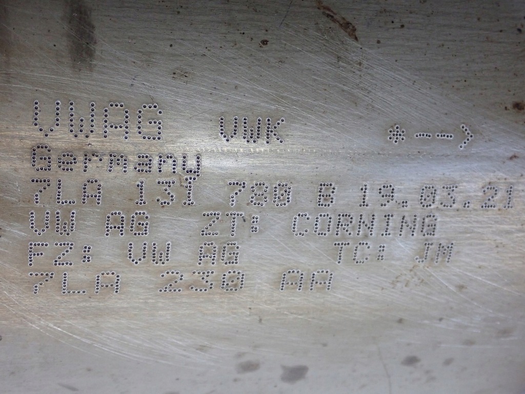 фото №9, Каталізатор фільтр dpf vw t6 transporter multivan 7la131902m 7la131701