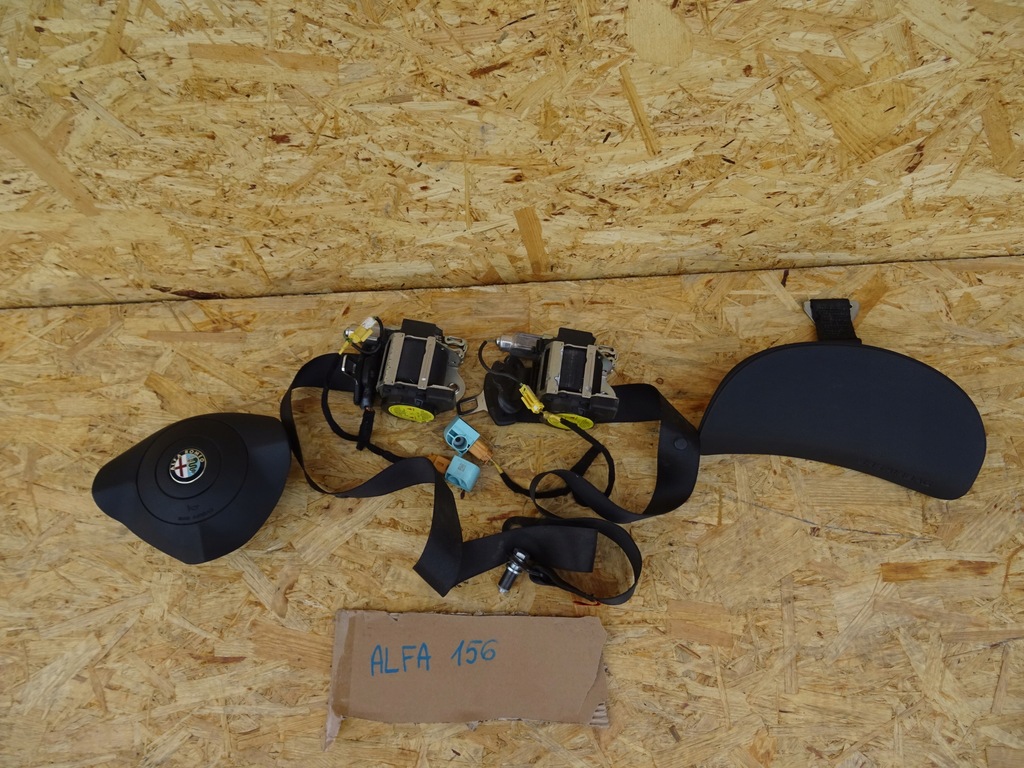 фото №1, Alfa romeo 156 подушка безопасности ремни оригинал