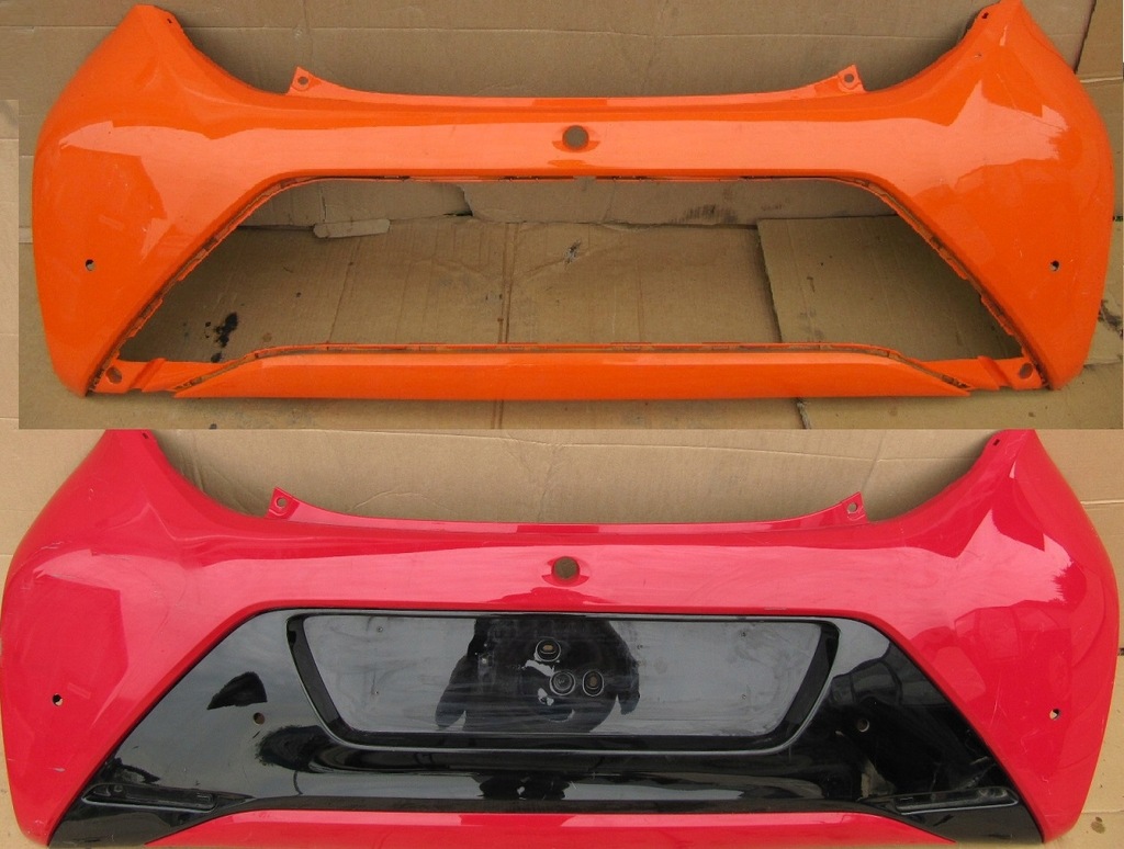 фото №1, Бампер задня задній toyota aygo ii