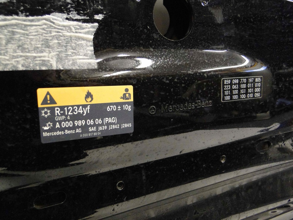 фото №10, Mercedes s klasa w223 223 капот крышка двигателя