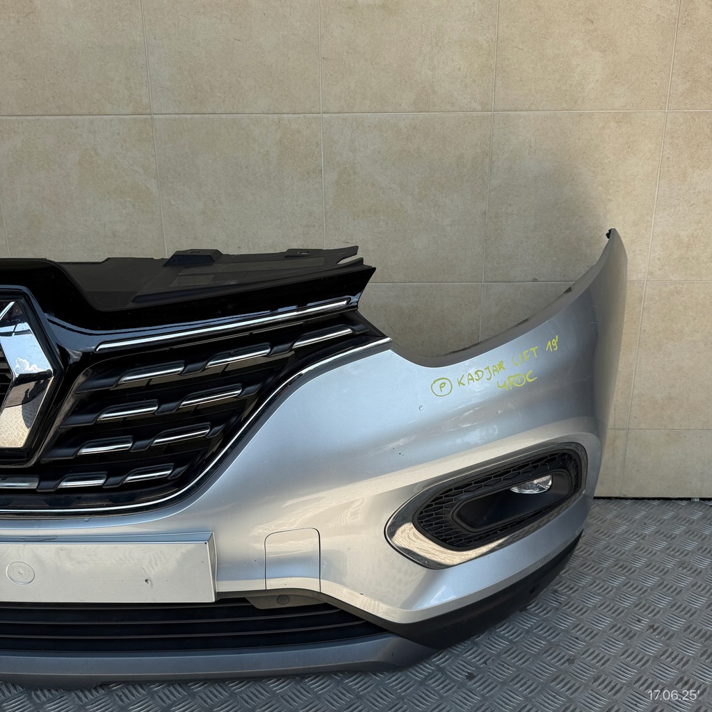 фото №4, Бампер передний kompletny renault kadjar lift 2019 rok 4 pdc