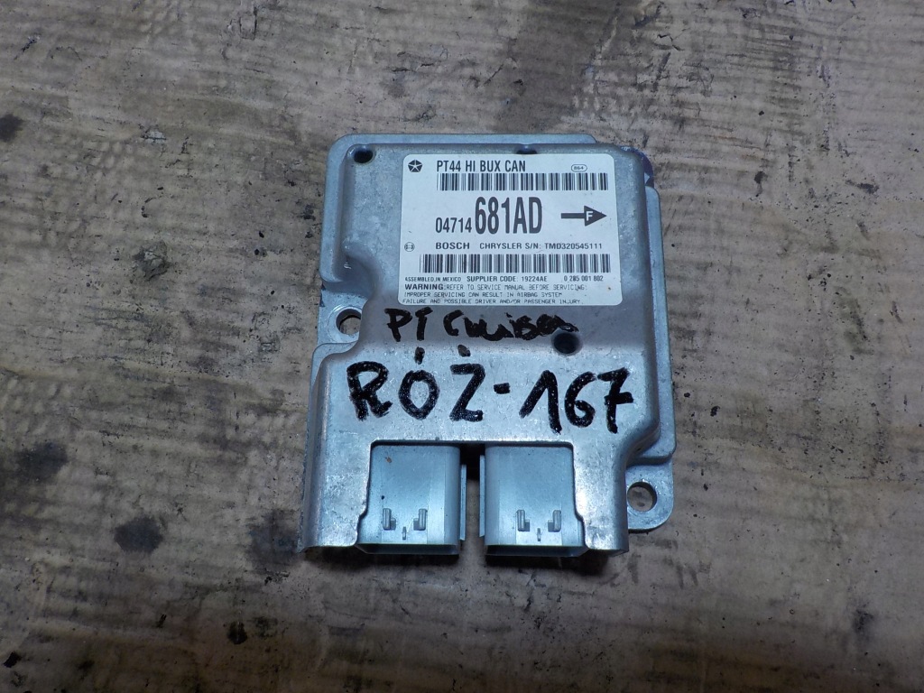 фото №1, Chrysler pt cruiser 2.2crd модуль подушка безпеки 04714681ad
