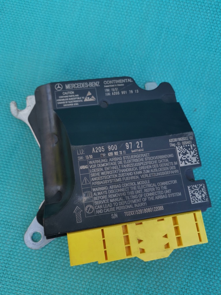 фото №2, Mercedes glc w253 модуль датчик подушка безпеки 2059009727