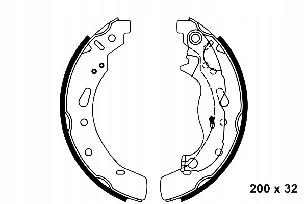 фото №2, Гальмівні колодки гальмівні mazda 2 1.3-1.6d 07.07- ate