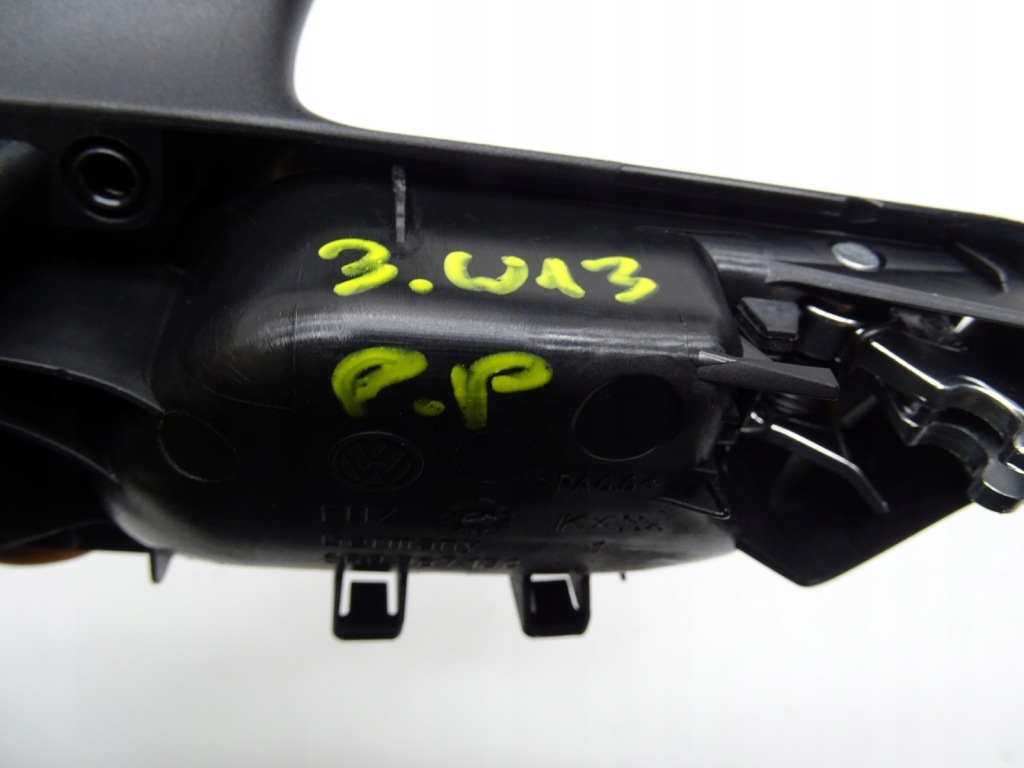 фото №8, Ручка двері внутрішня ліва лівий перед 6r0867180 vw polo v 6r