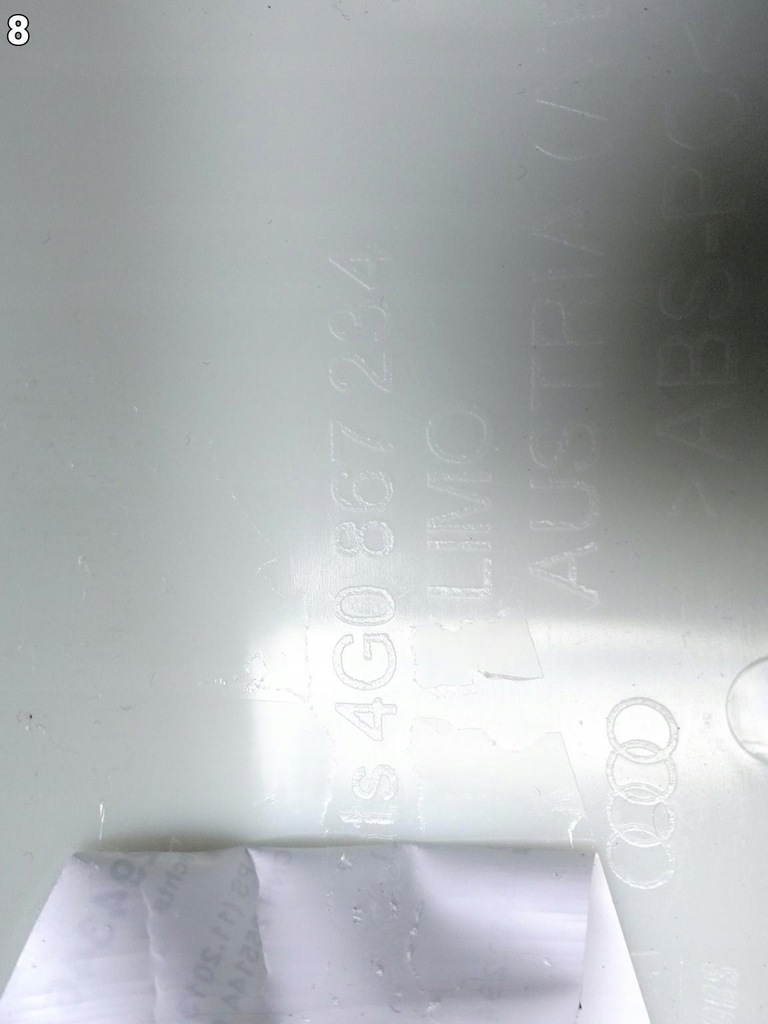 фото №9, Audi a6 s6 c7 4g0 lift 14-18 молдинг обшивка захист правого стійка a hf6