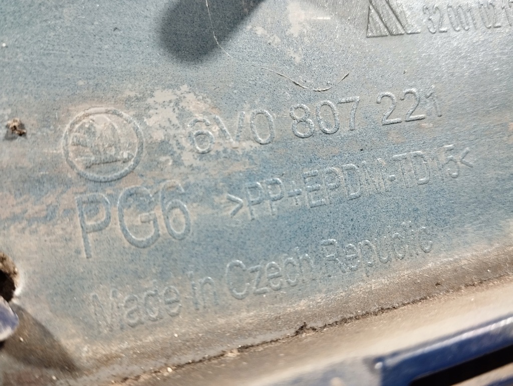 фото №6, Fabia 3 iii 2014-2018 бампер перед передний