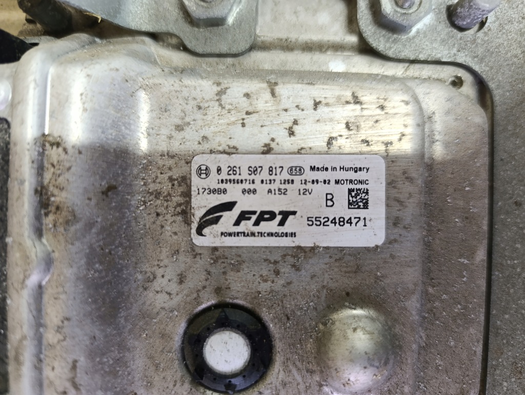 фото №9, Бортовий комп'ютер блок керування 0261507817 55248471 fiat 500l
