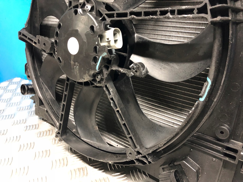 фото №8, Nissan x-trail iii t32 lift 1,6 dig-t комплект радіатор радіатор вентилятор