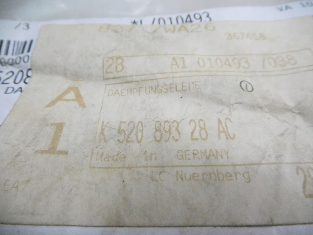 фото №7, Подкладка изоляционная передней пружины mopar jeep commander k52089328ac