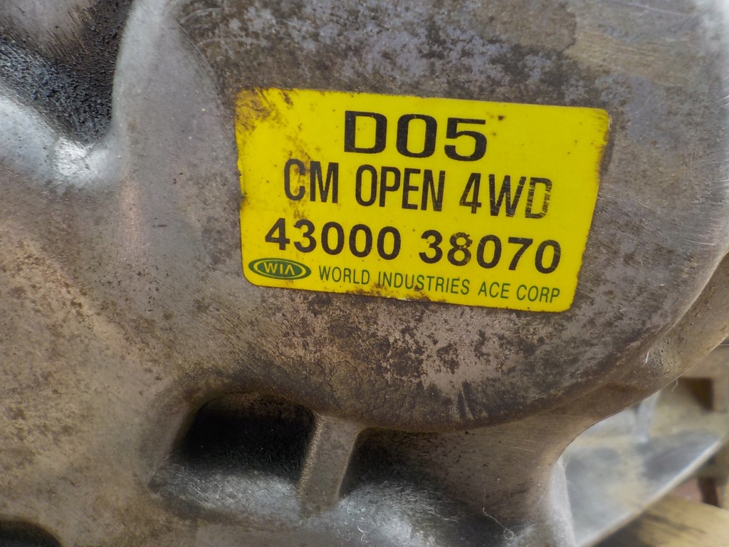 фото №8, Hyundai santa fe ii 07r коробка передач передач 4x4 + редуктор 43000-38070