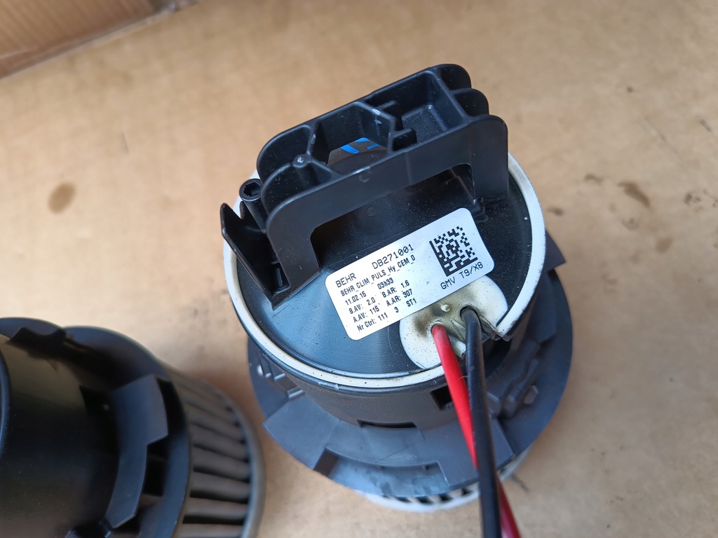 фото №6, Peugeot 308 ii t9 13r- повітродувка вентилятор обдув db271001