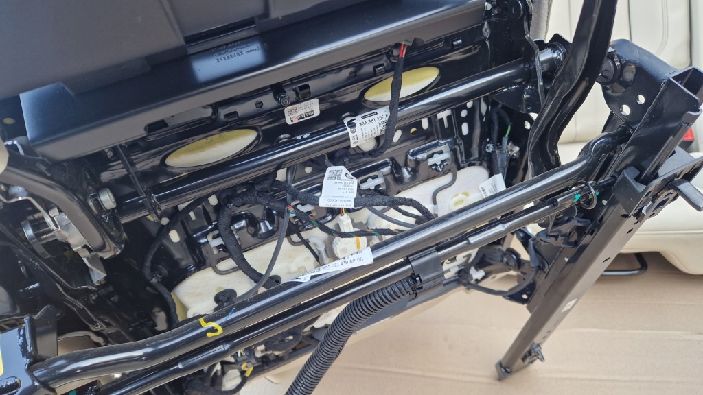 фото №10, Сидіння заднє сидіння обшивки audi q5 lift 80a шкіра електрика підігрів jak nowe