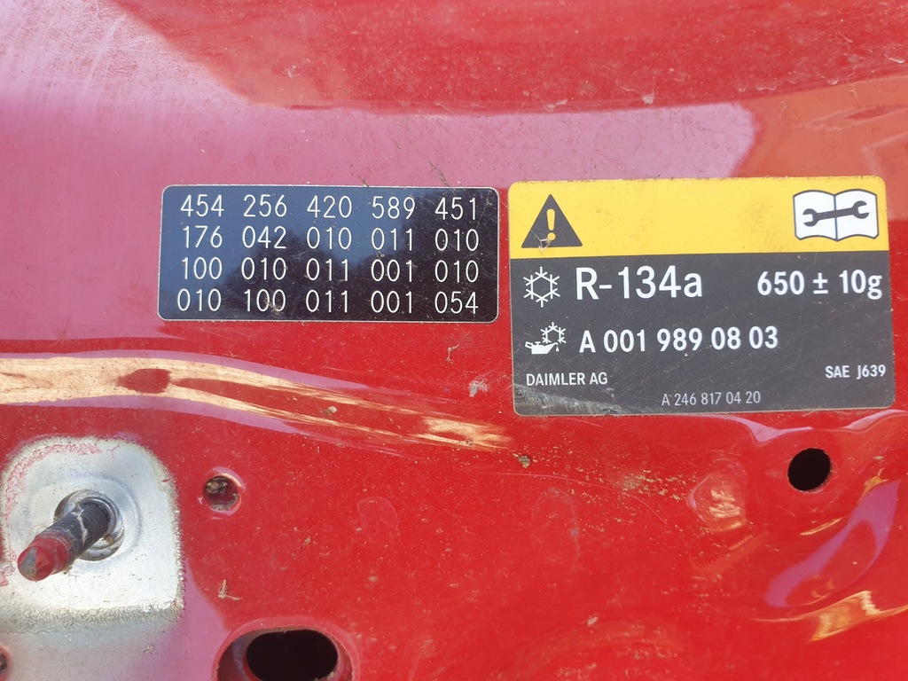 фото №10, Mercedes a-klasa a klasa w176 176 капот передняя