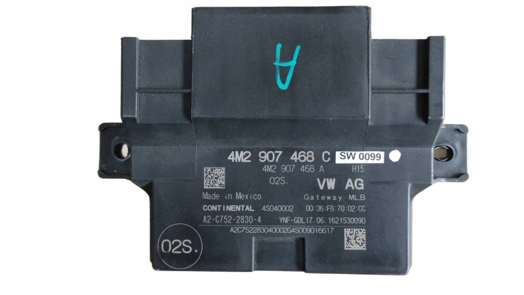 фото №1, Модуль шлюз 4m2907468c audi q7