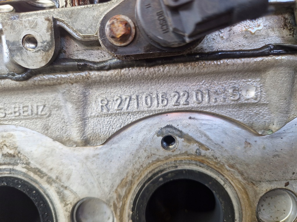 фото №12, Головка валы mercedes w204 w212 1.8 cgi r2710511902 r2710162201 идеальное состояние !
