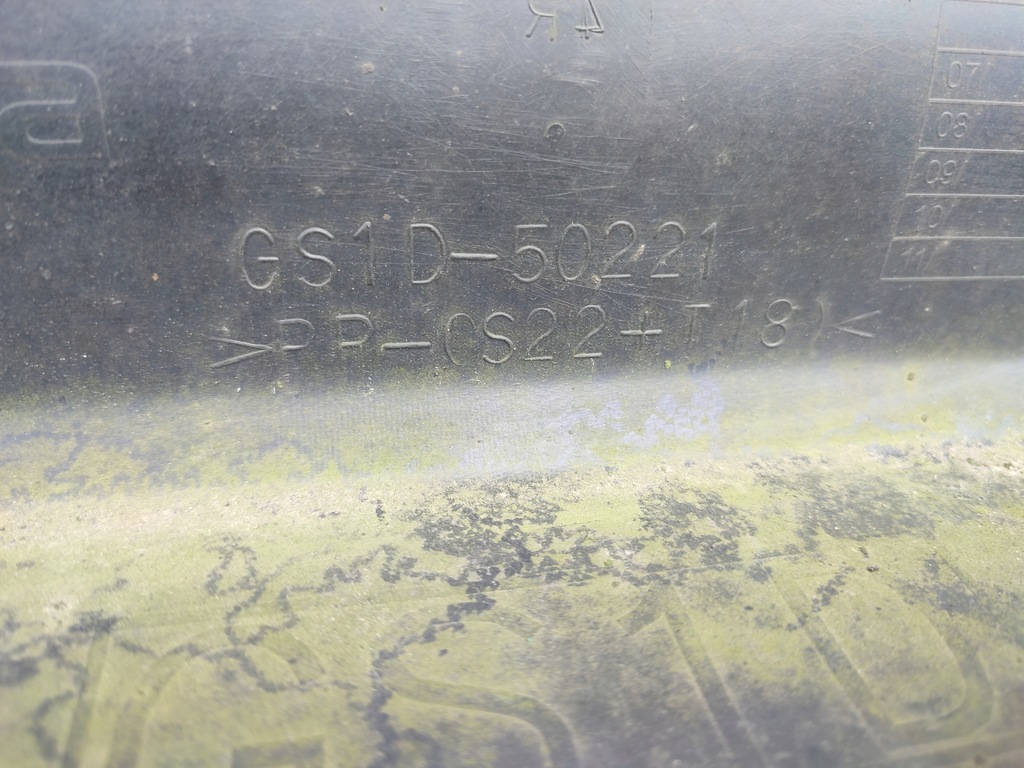 фото №15, Бампер задня задній хетчбек hb mazda 6 ii gh gs1d-50221 2007-2012