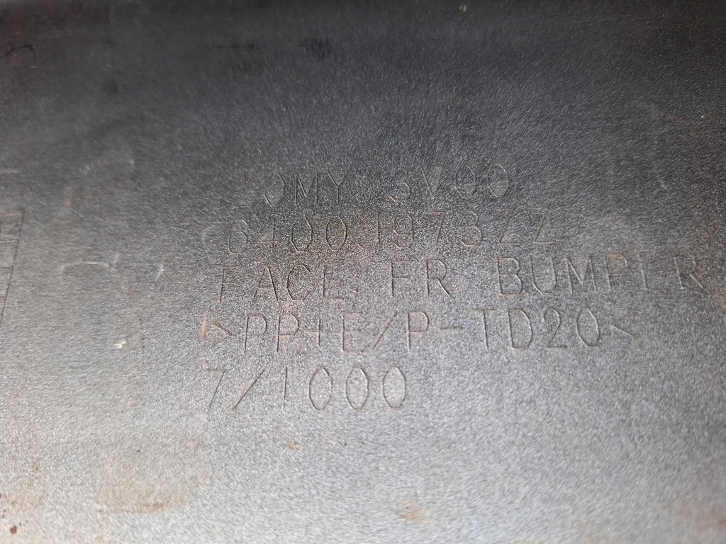 фото №6, Mitsubishi space star iii бампер перед 6400j973zz оригінал