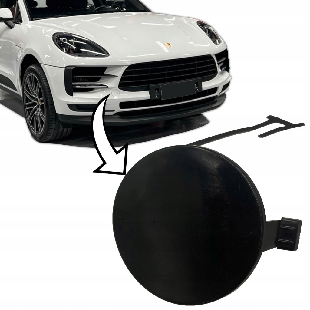 Купить Передняя заглушка фаркоп porsche macan 95b gts 2018-2021r