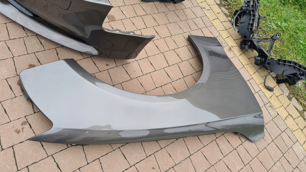 Audi a5 8t рестайлінг  12-15r ly1p перед капот бампер крило фари ксенон ремінь Ціна