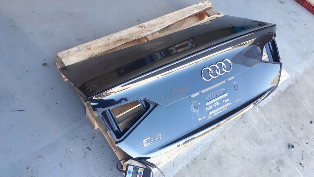 фото №15, S4 b8 крышка багажника багажника задняя задняя lz5a przed lift