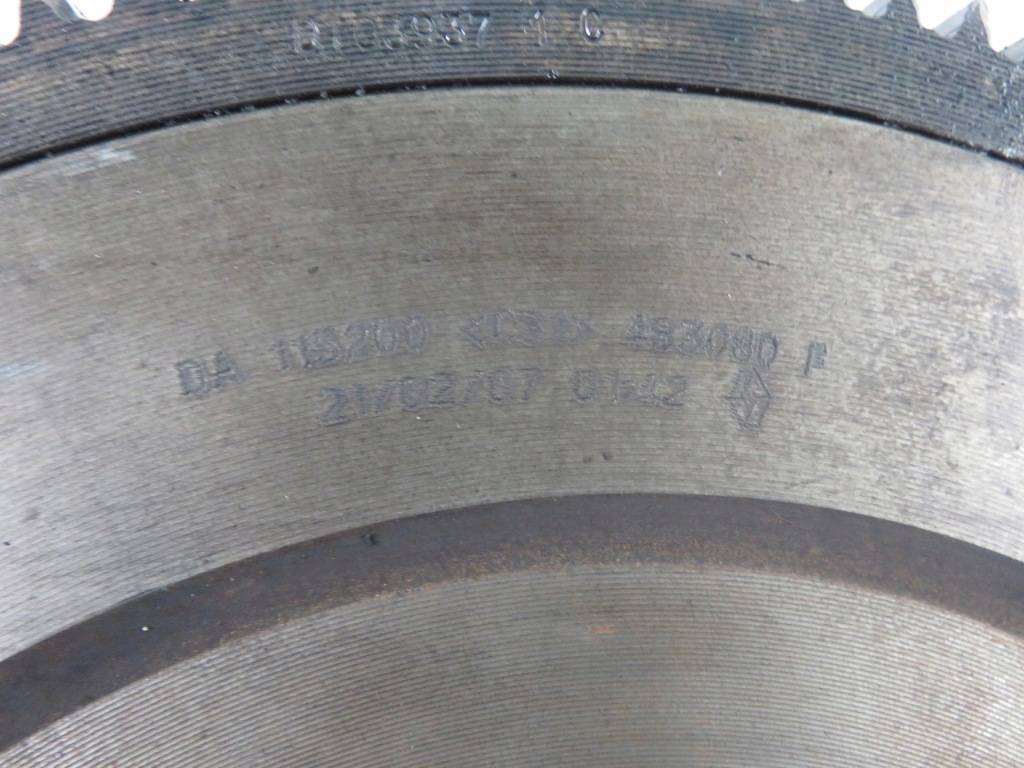 фото №2, Колесо маховик renault scenic ii 2.0 dci m9r 282513f