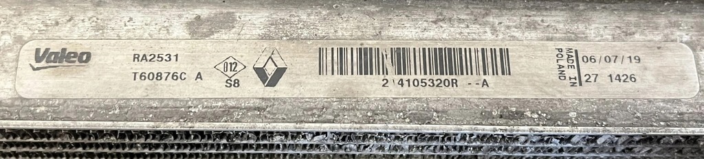 фото №11, Радиатор комплект renault koleos ii 2 2.0 dci 921004575r 214101292r