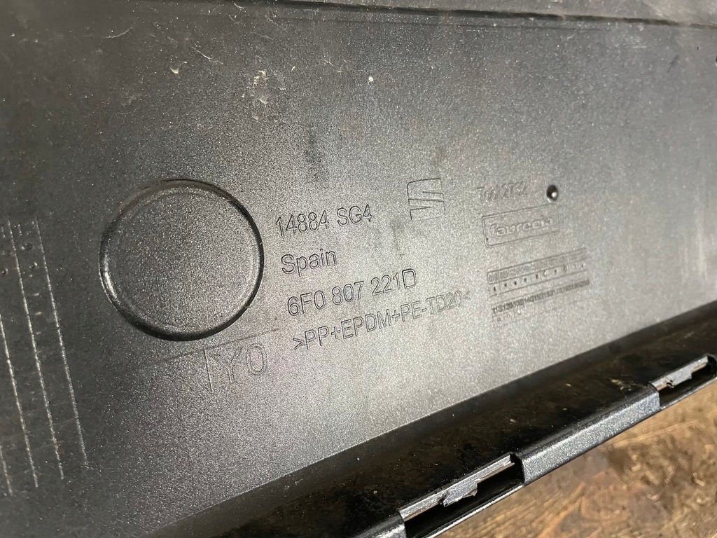 фото №7, Бампер перед передний seat ibiza v 5 6f0 полный