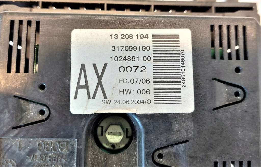 фото №9, Радіо 13190856 ura/yy/ax opel astra zafira vectra