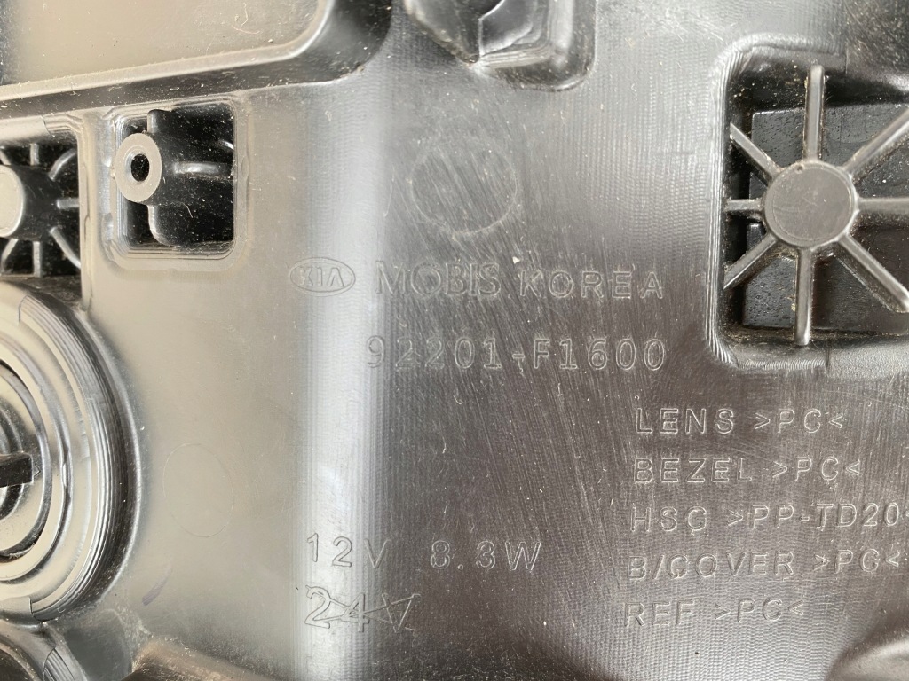 фото №3, Kia sportage iv 4 lift gt противотуманная фара led левый drl