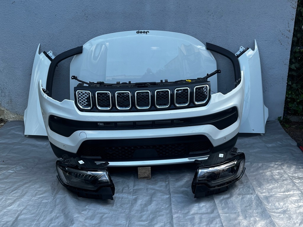 фото №1, Jeep compass ii lift бампер капот перед kompletny 2021-