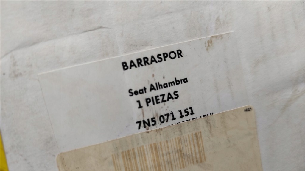 фото №8, Поперечини дахові seat alhambra 7n5 po 2011