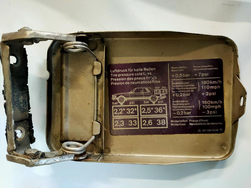 Купить Крышка заливной топлива mercedes 107 sl/slc