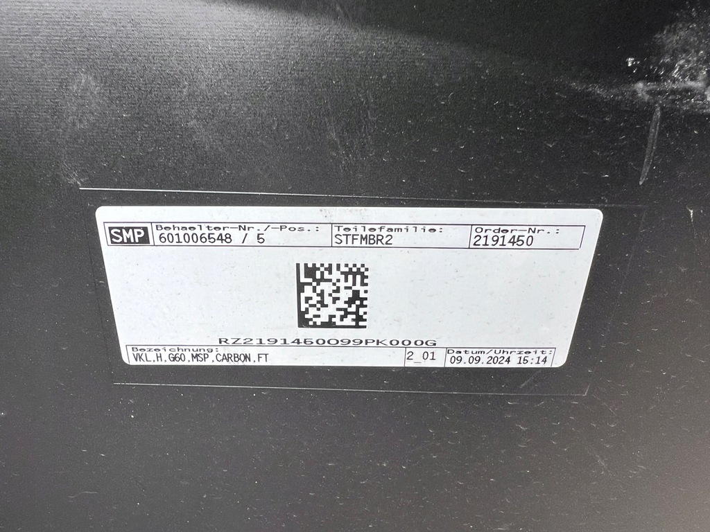 фото №13, Бампер задняя задний bmw 5 g60 m набор