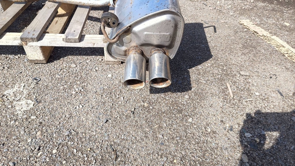 фото №9, Труба выхлопная гаситель выхлоп средний выхлоп конечный subaru wrx 2.4 vb 2022