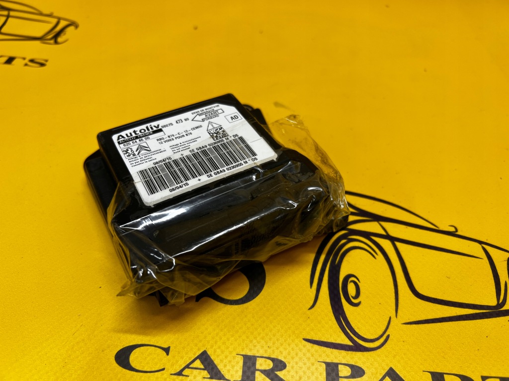 фото №1, Не сработавший модуль блок управления подушка безопасности подушек citroen c4 grand picasso ii