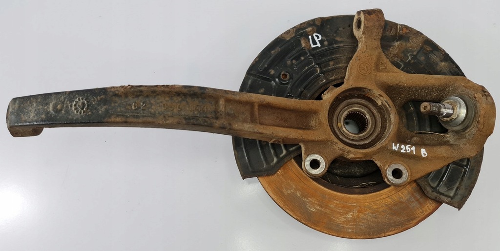 фото №1, Ступица поворотный кулак левый перед mercedes w251 4matic