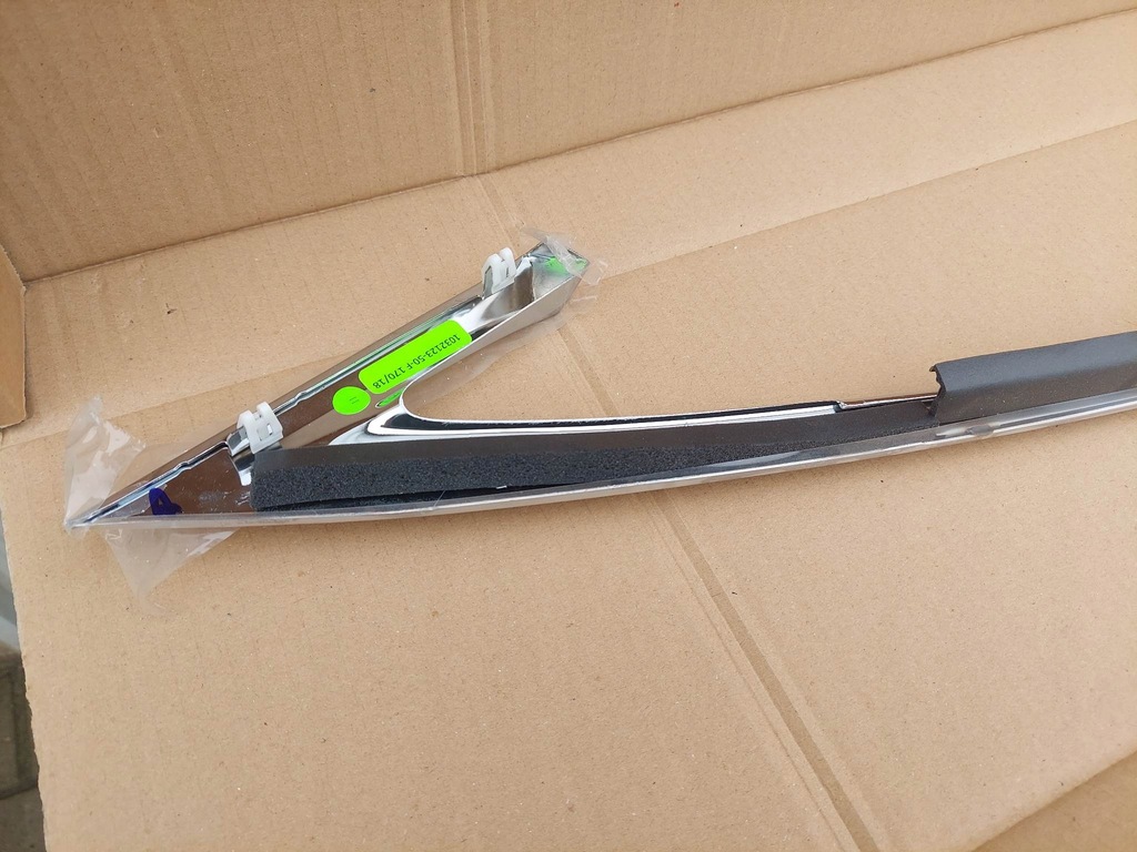 фото №6, Tesla model x молдинг хром стойка a левая nowa оригинальный номер