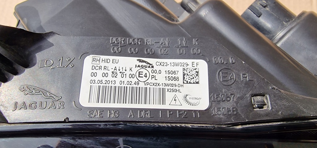 фото №7, Jaguar xf lift лампа права