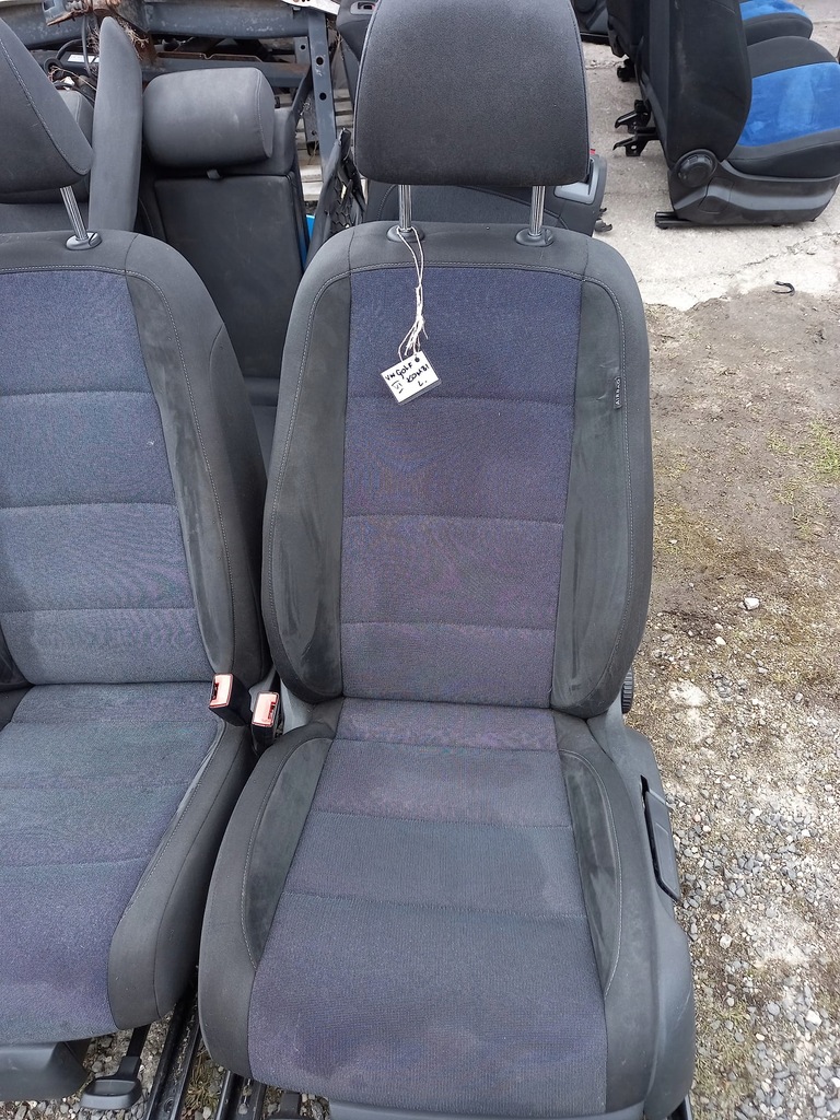 фото №10, Сиденья, заднее сиденье комплект vw golf vi 12r.