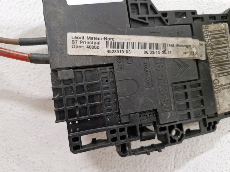 фото №8, Citroen ds4 1 i модуль блок керування акумулятор клема 9665878380